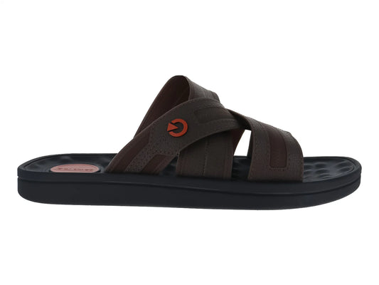 Sandalias Cartago Negro Marrón para Hombre