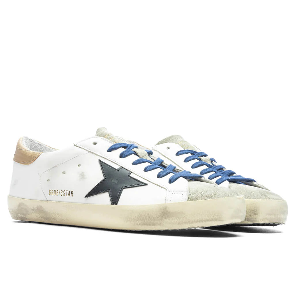 Super Star Sneakers White Taupe Black