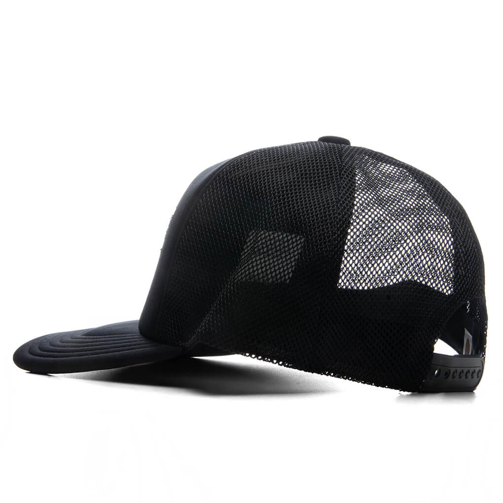 Womens Crystal Stone Bape STA Logo Mesh Cap Black