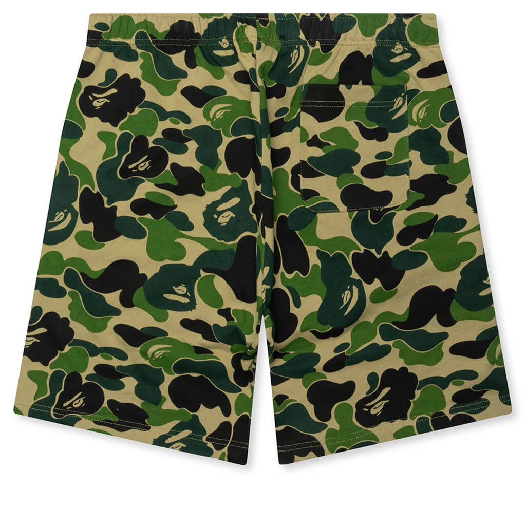 ABC Camo Shark Sweat Shorts Green