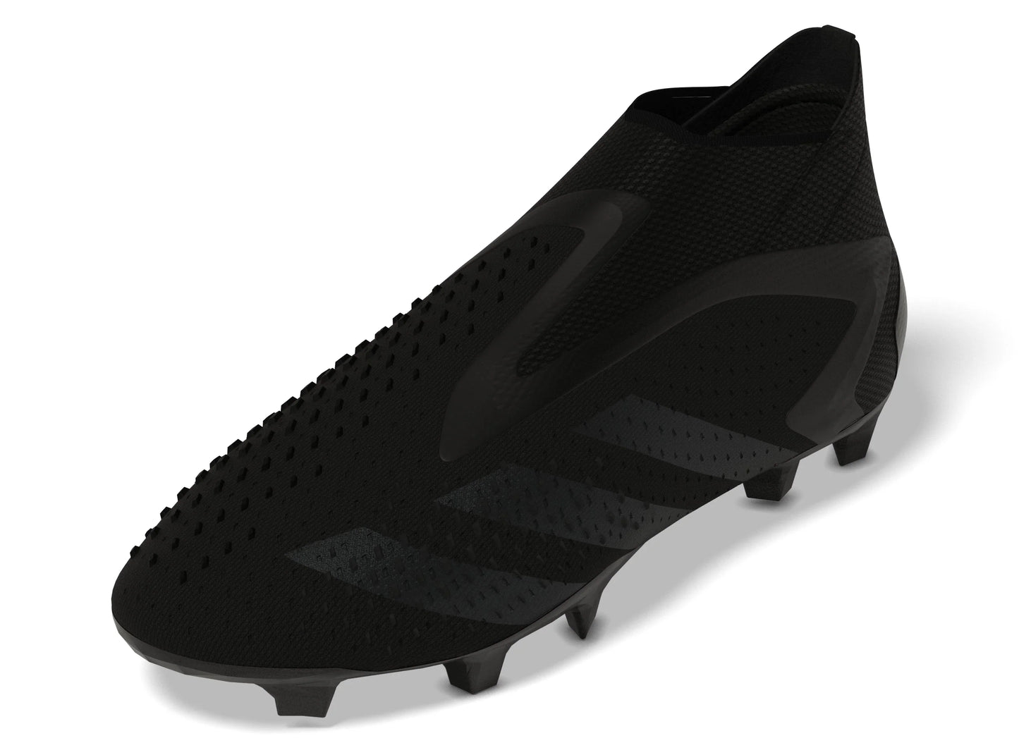 adidas Predator Accuracy FG Firm Ground Soccer Cleats Black Black