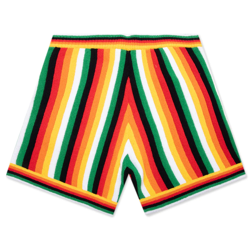 Striped Towelling Shorts Multi