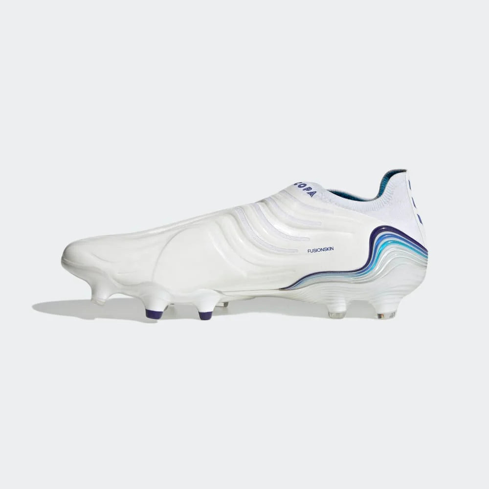 adidas Copa Sense FG Firm Ground Boots White Blue