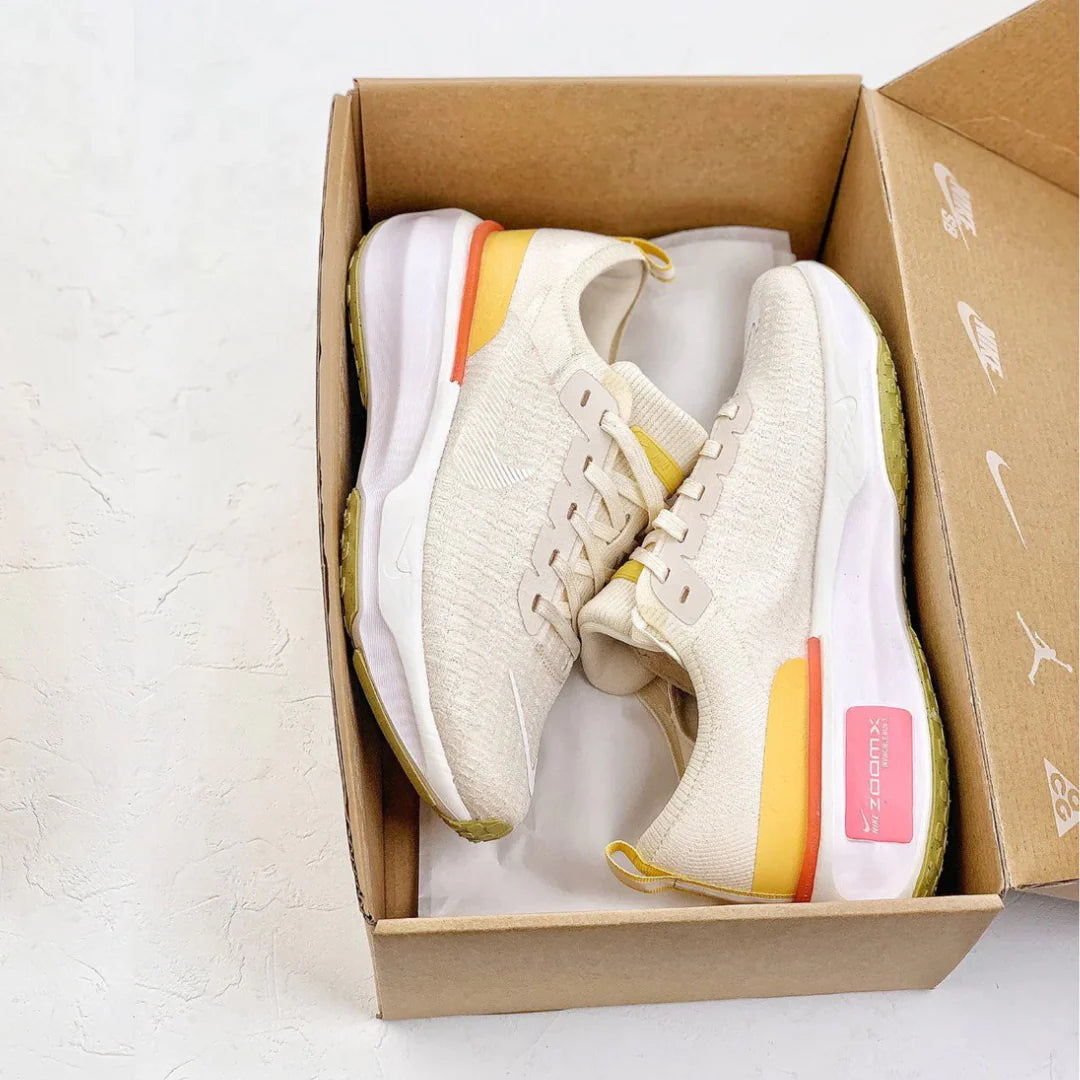 Nike Invincible Run 3 Bege Branco