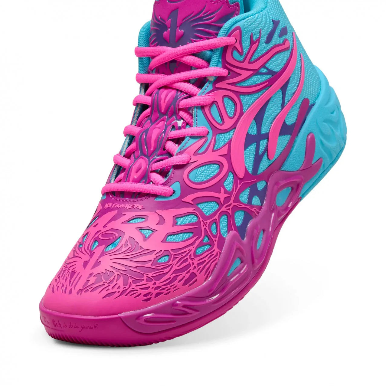 Tênis Puma LaMelo Ball MB04 Iridescent Hornets