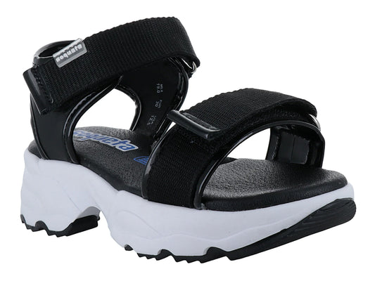 Sandalias Coqueta Negro para Niña