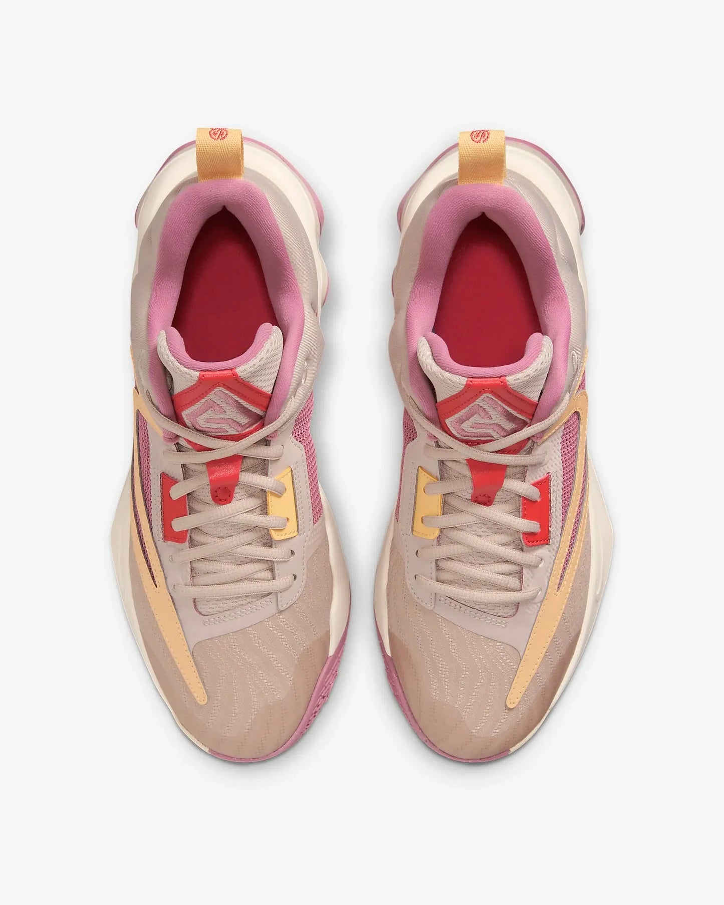 Tênis Nike Giannis Immortality 3 Bege Roxo