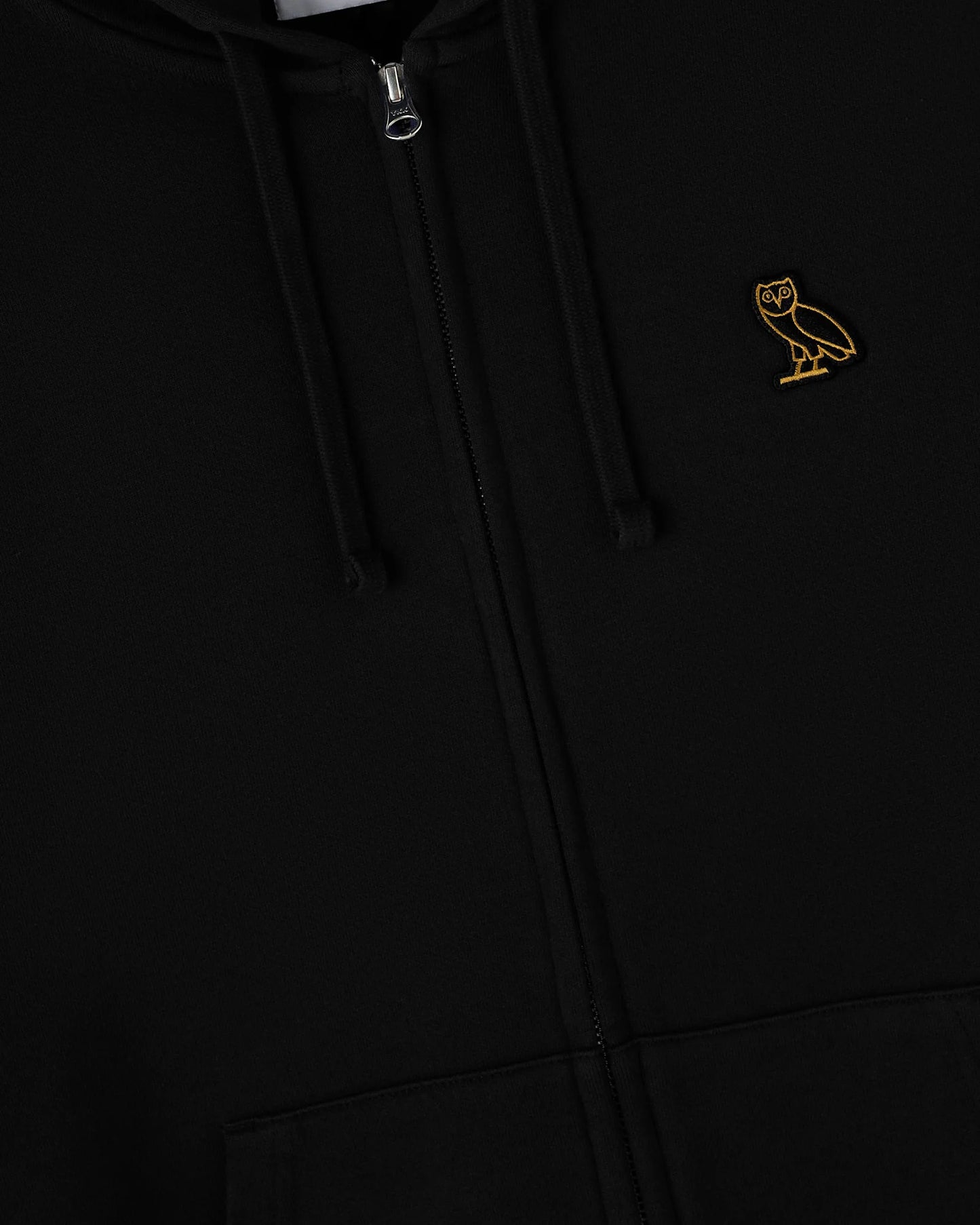 Classic Full Zip Hoodie Black