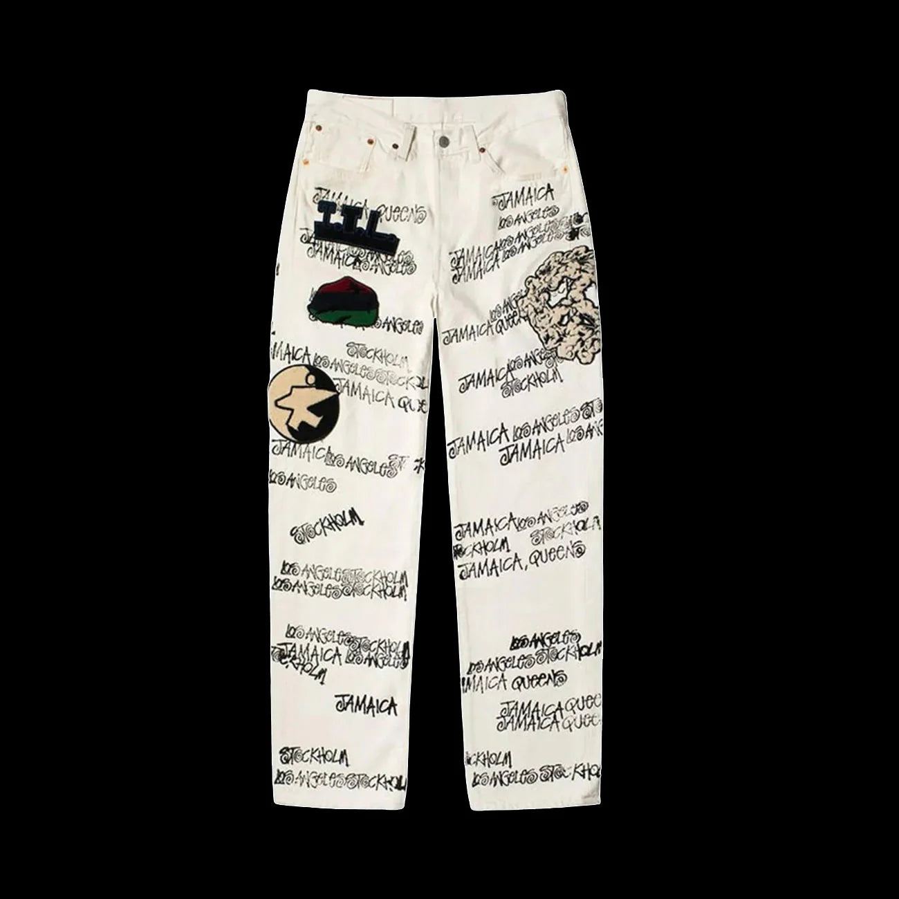 Denim Tears TTL 501 Jeans White