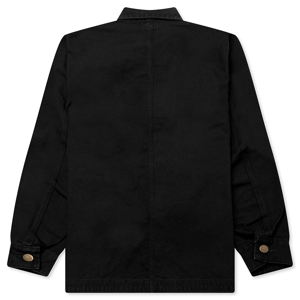 Cotton Canvas Coverall Black