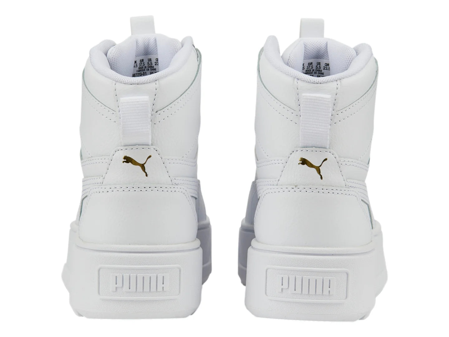Tenis PUMA Carmen Rebelle Mid Blancos para Mujer