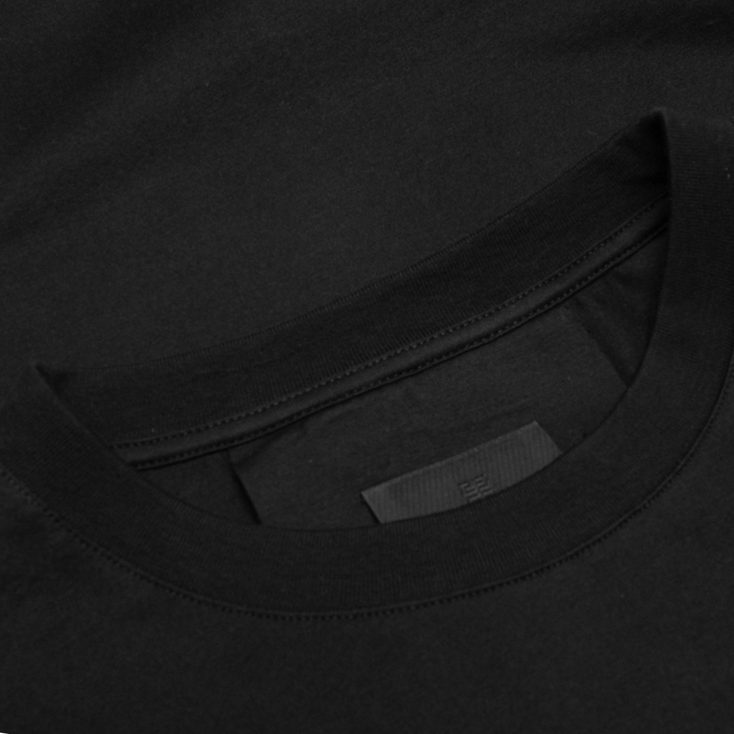 Reflective Slim Fit T Shirt Black