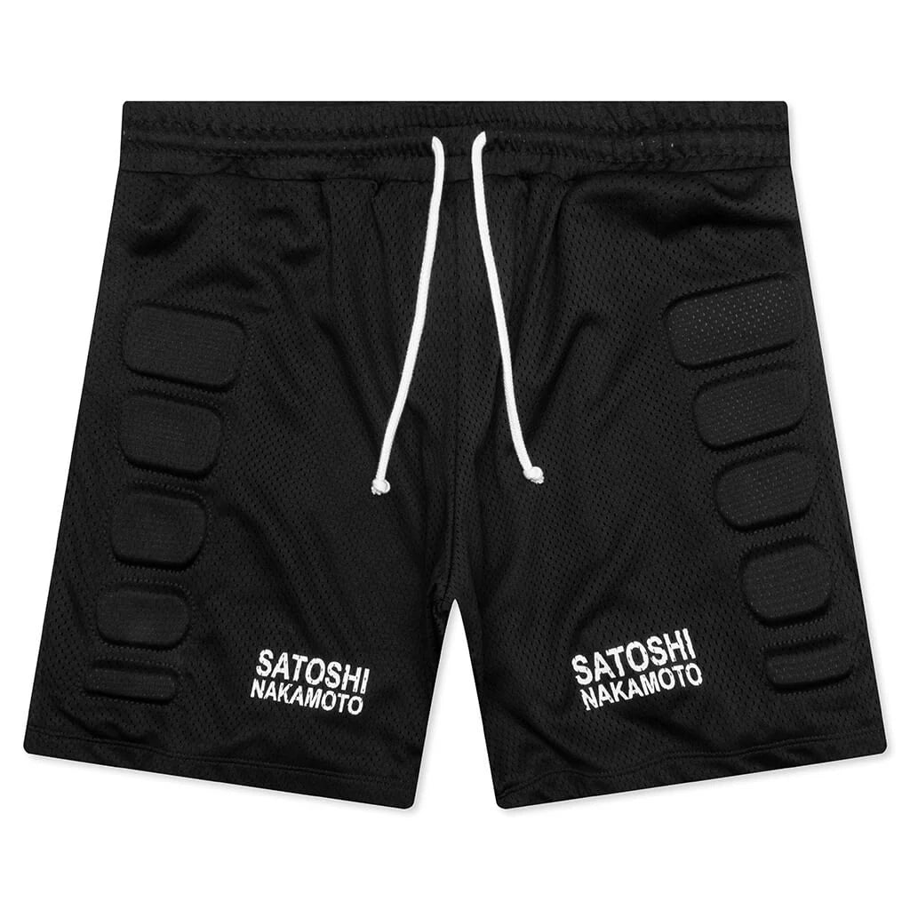 Mesh Moto Short Black