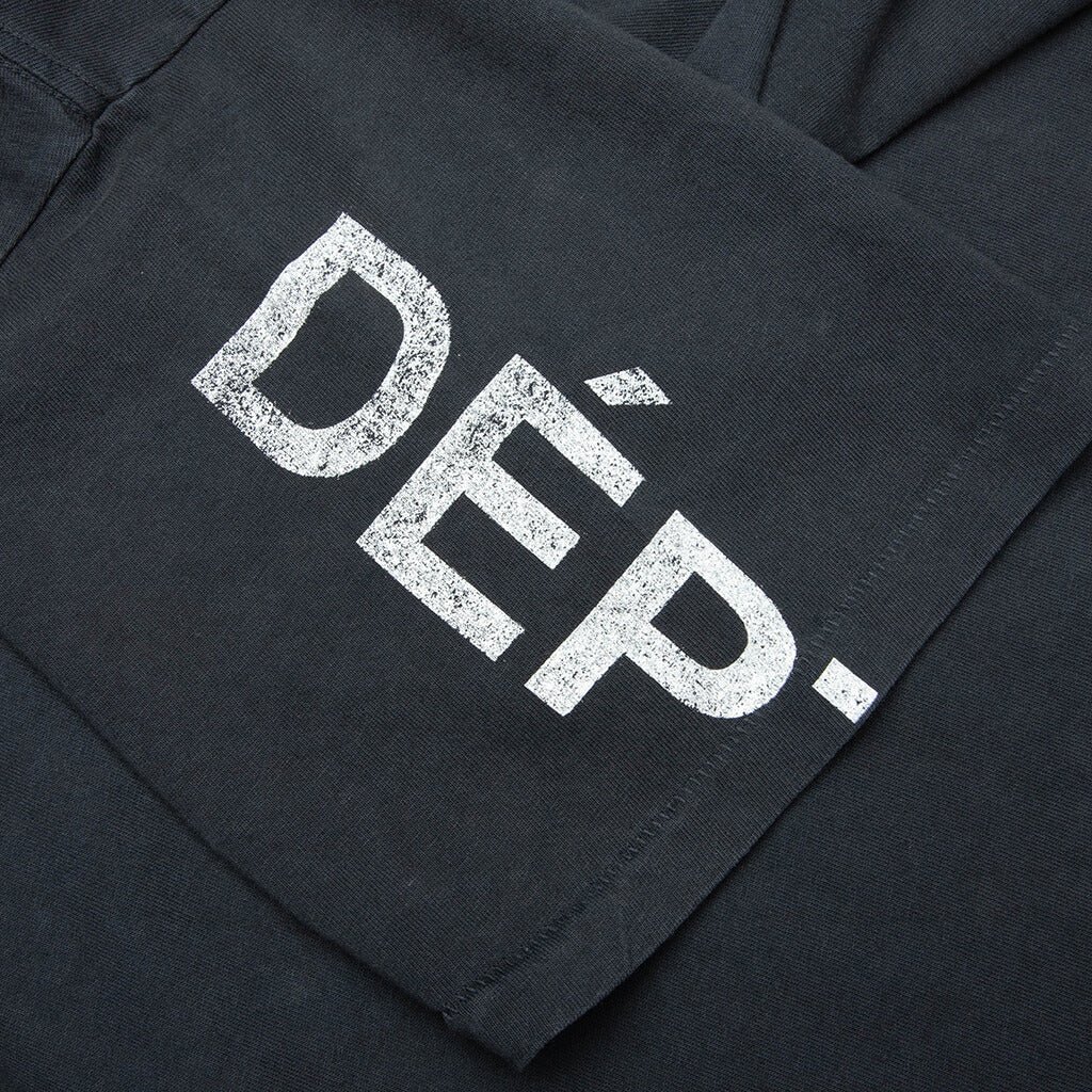 French Collector Tee Washed Black