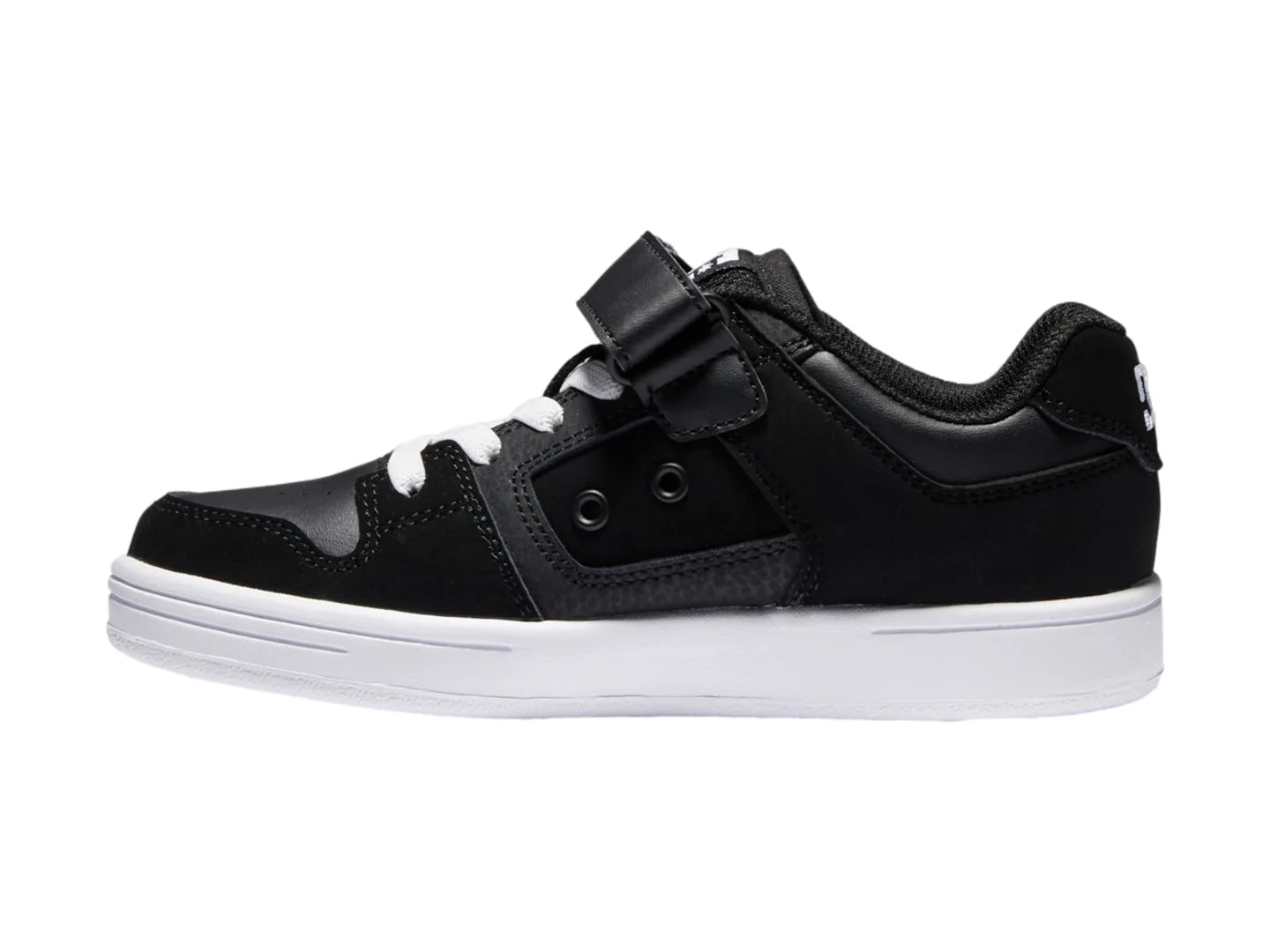 Tenis DC Shoes Manteca 4 V Negro Blanco para Niño