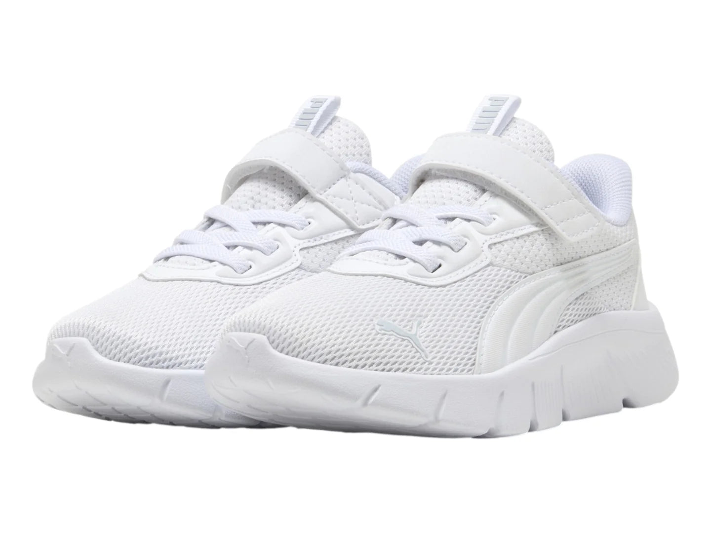 Tenis PUMA FlexFocus Modern AC Blanco para Niño