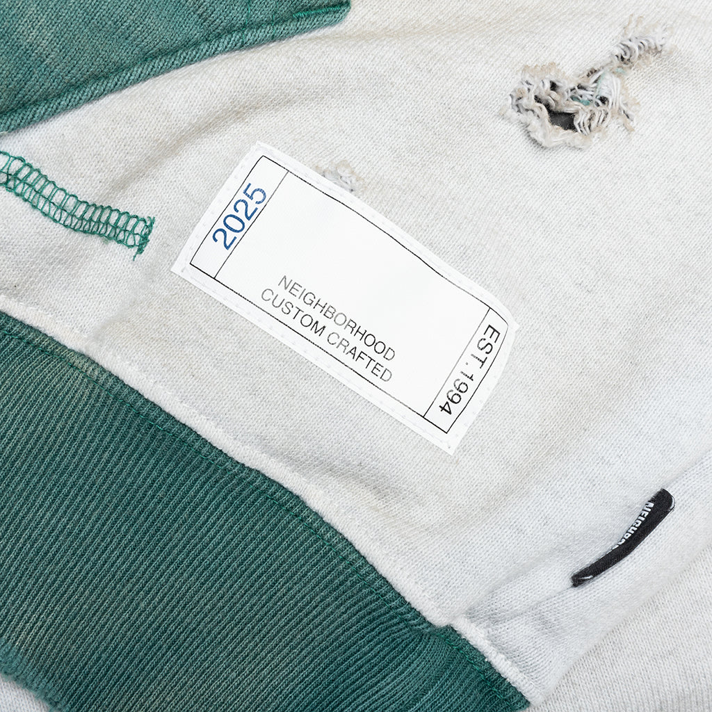 Savage Sweat L S Hoodie Green