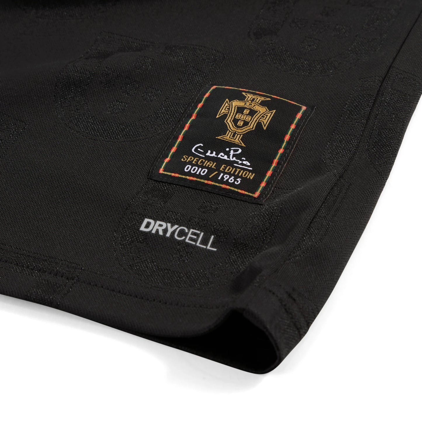 PUMA Portugal SE Authentic W BOX Mens Soccer Jersey 26 Black Gold