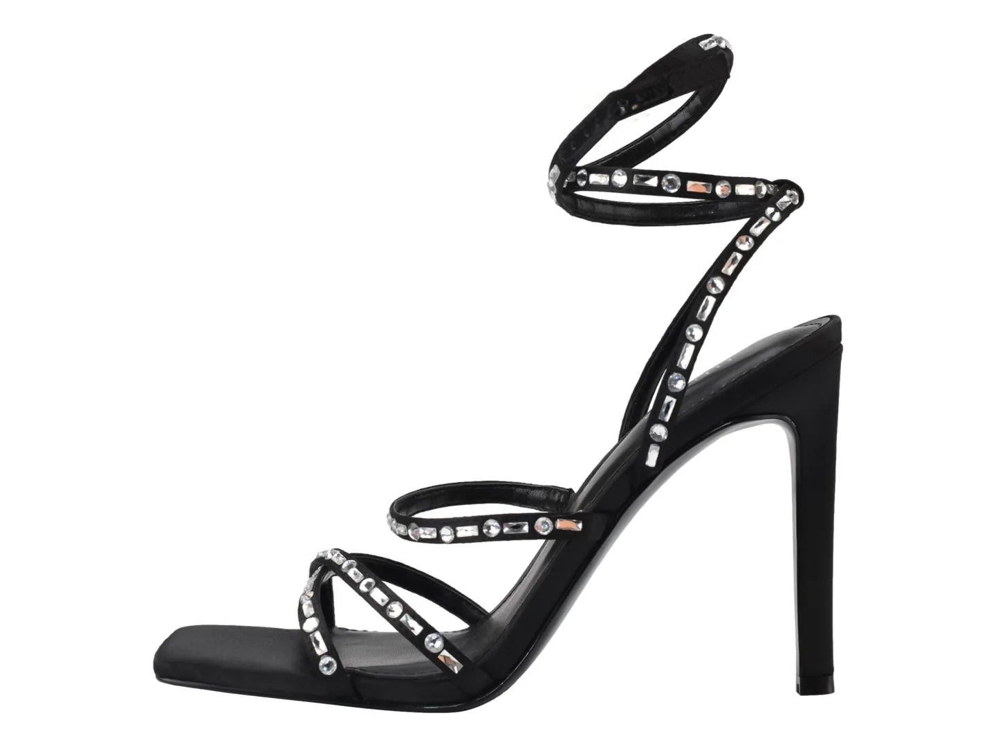 Sandalias de Tacón Guess Negro para Mujer