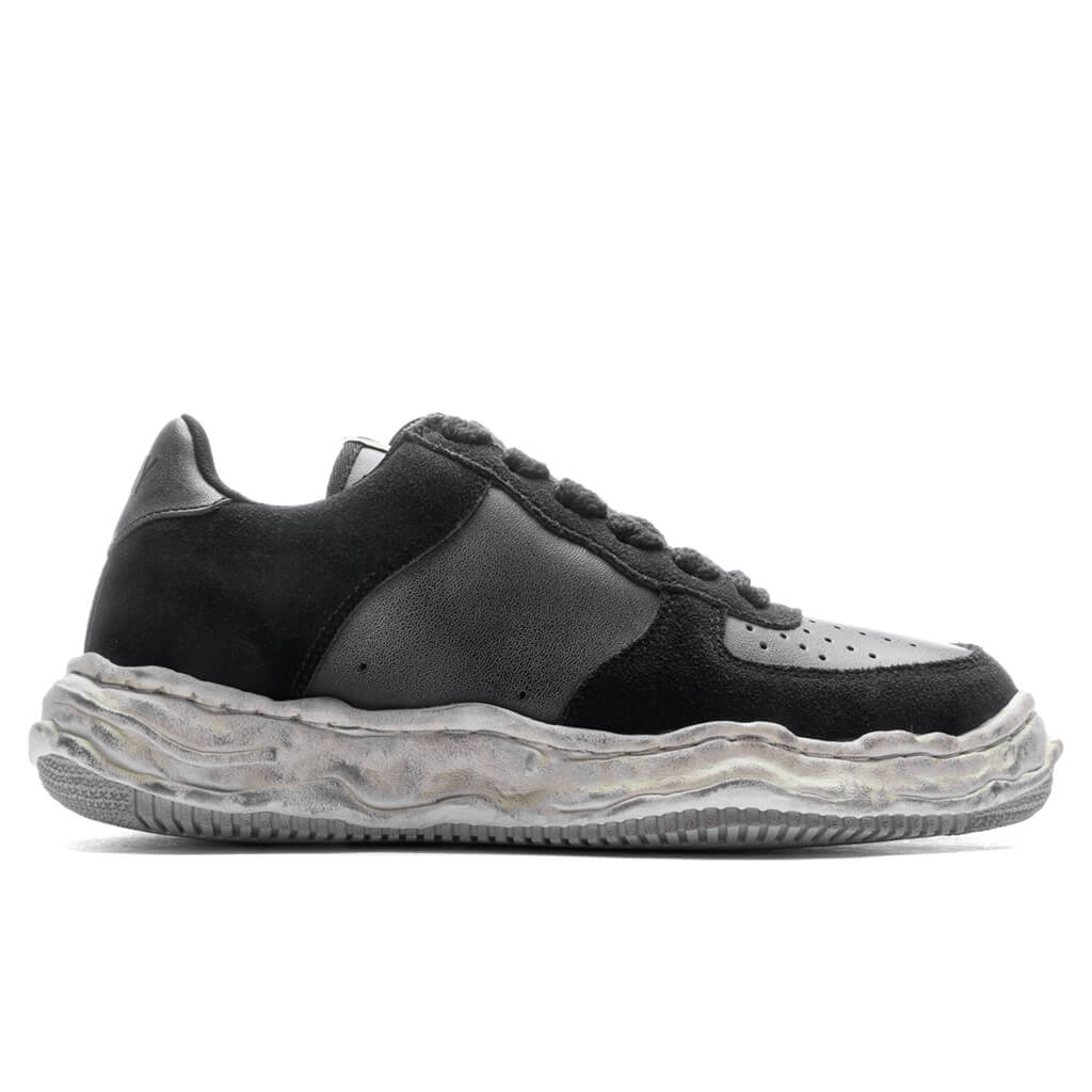 Wayne Low OG Sole Leather Sneaker Black