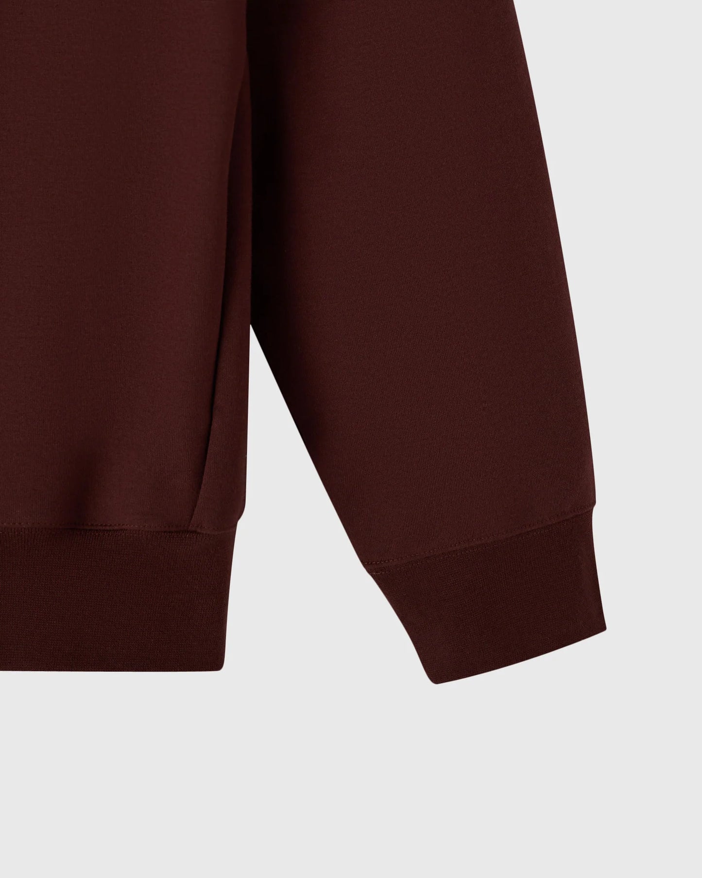 Double Knit Script Hoodie Cocoa