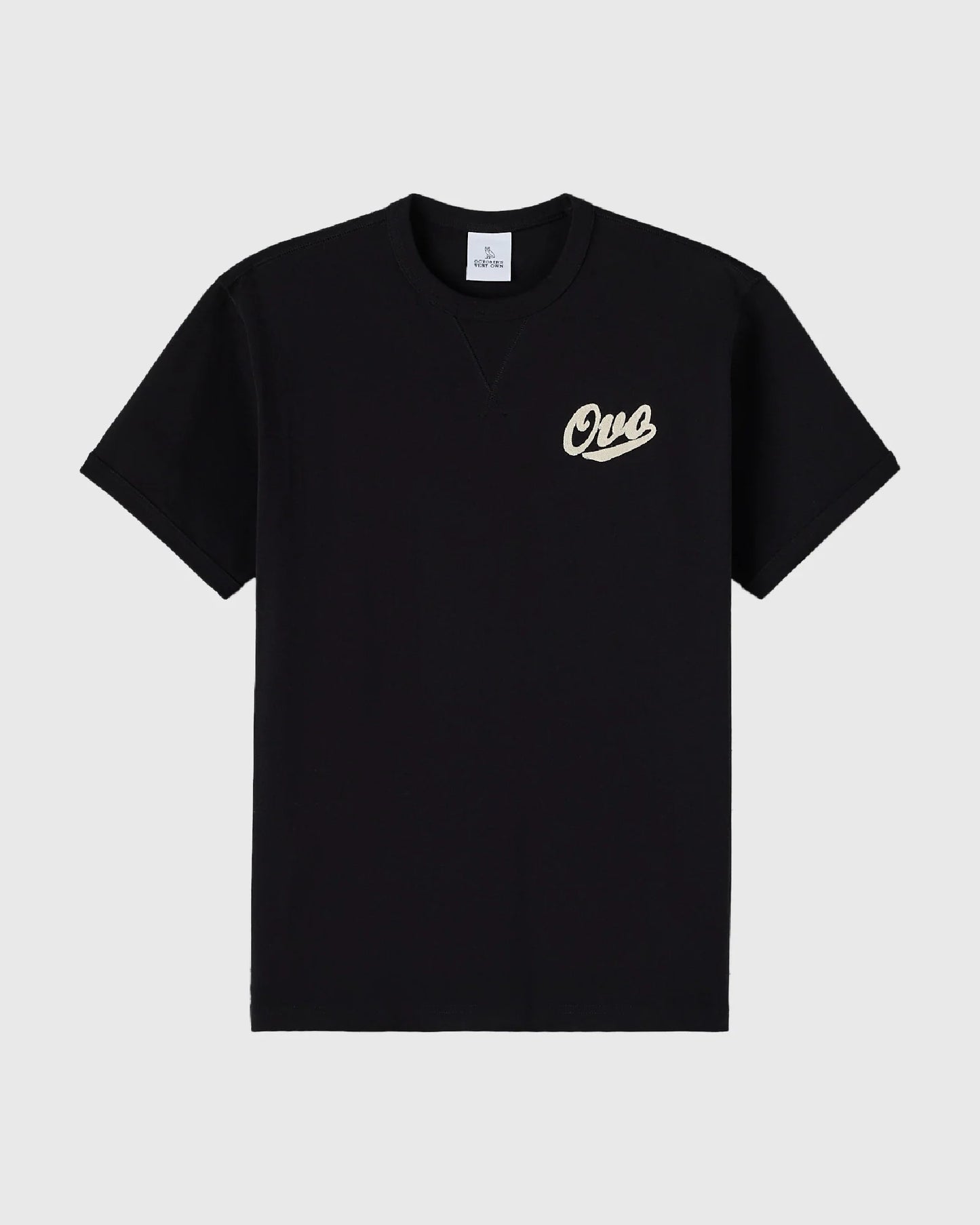 Shop Chainstitch Gusset Tee Black