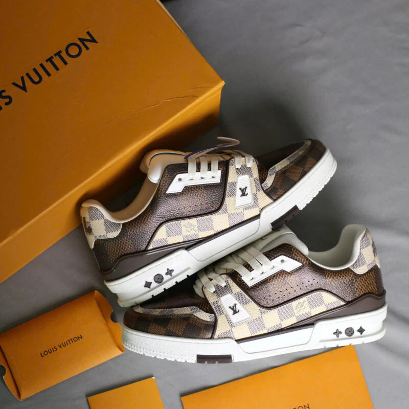 Louis Vuitton LV Trainer Sneaker Damier Ebene Multi