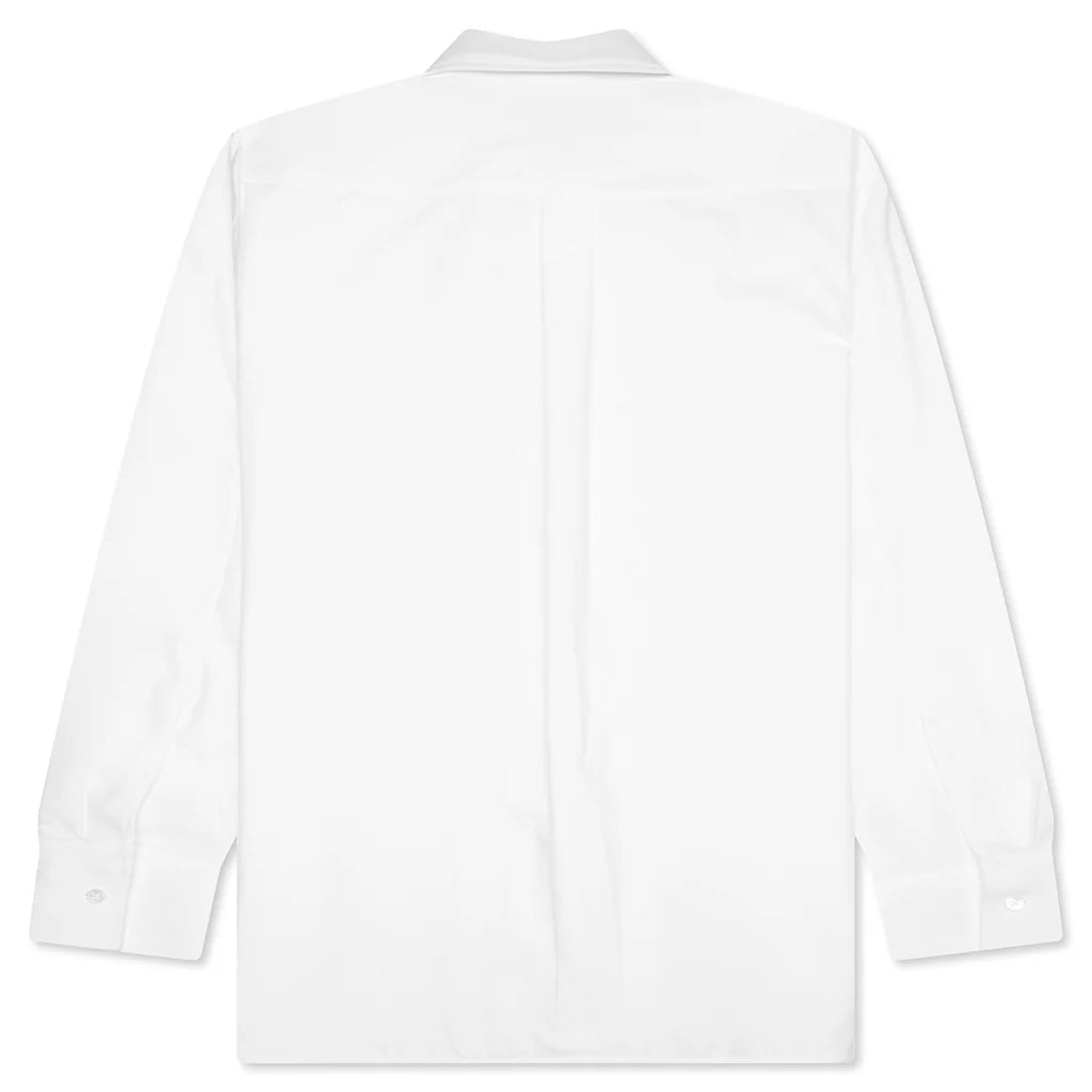 Classic Fit Cotton Oxford Shirt White