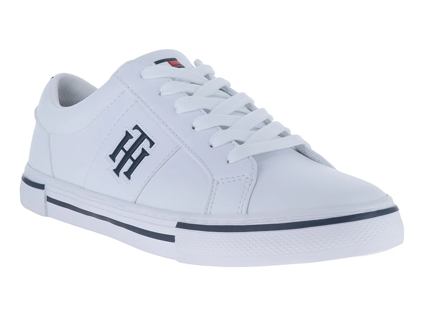 Tenis Tommy Hilfiger Twlyona Blanco y Marino para Mujer