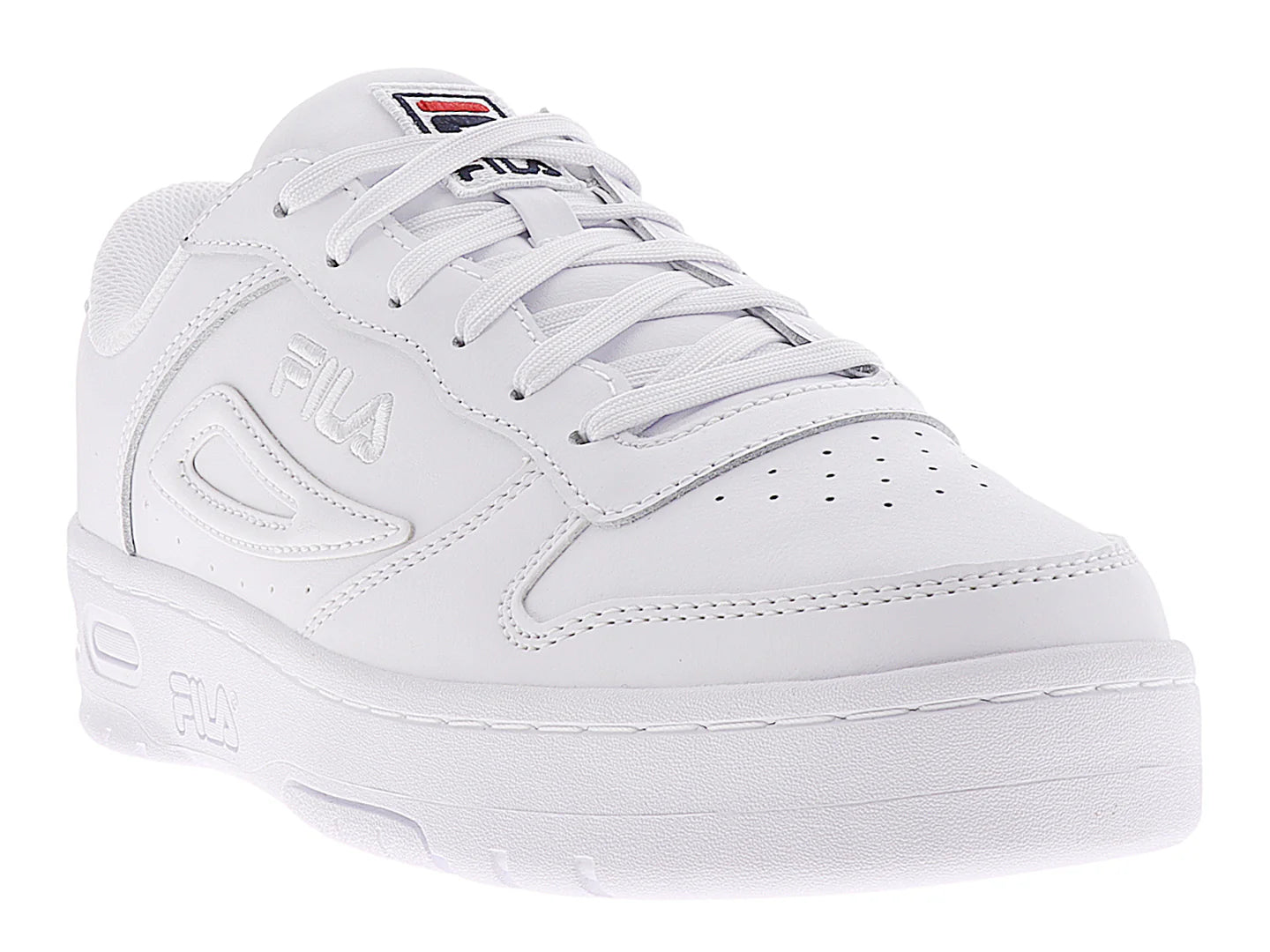 Tenis FILA LNX 100 Blancos con Detalles Azul y Rojo