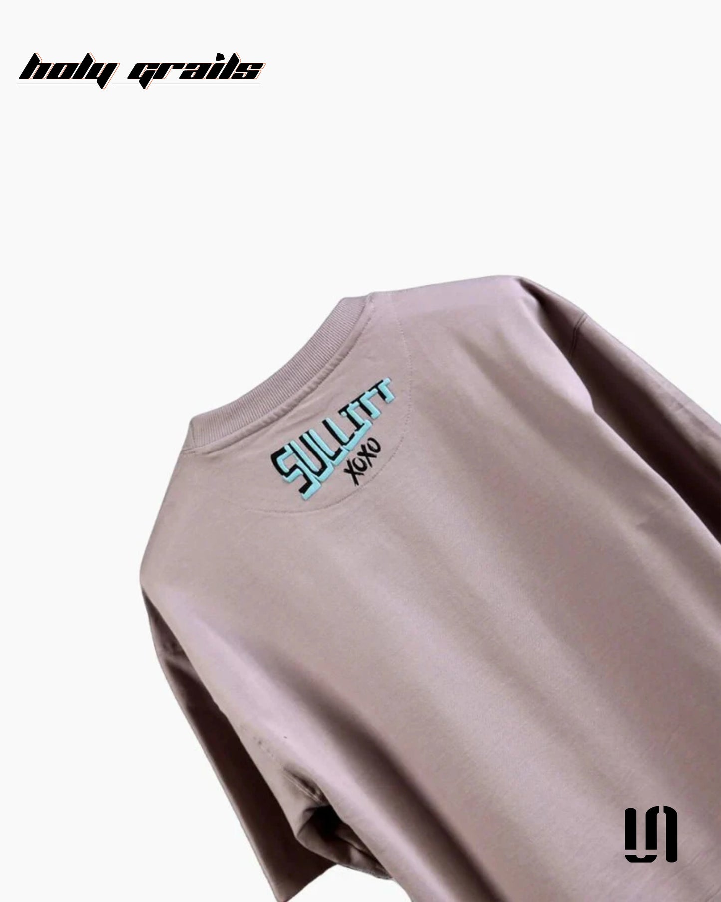 Hugs Kisses Ash Oversized Tee HG x Sullitt