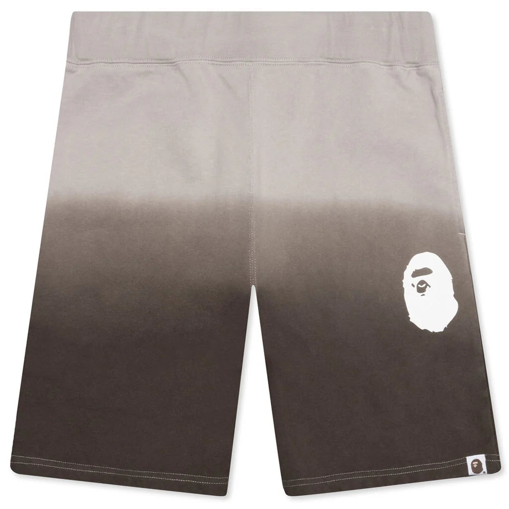 Gradation Sweat Shorts Brown