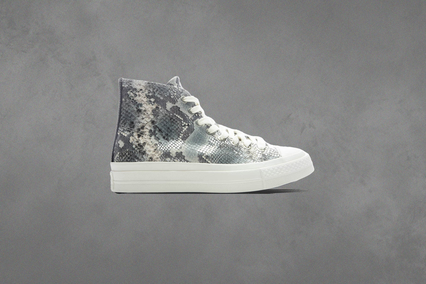 First String Chuck Taylor All Star Silver Black Snow White