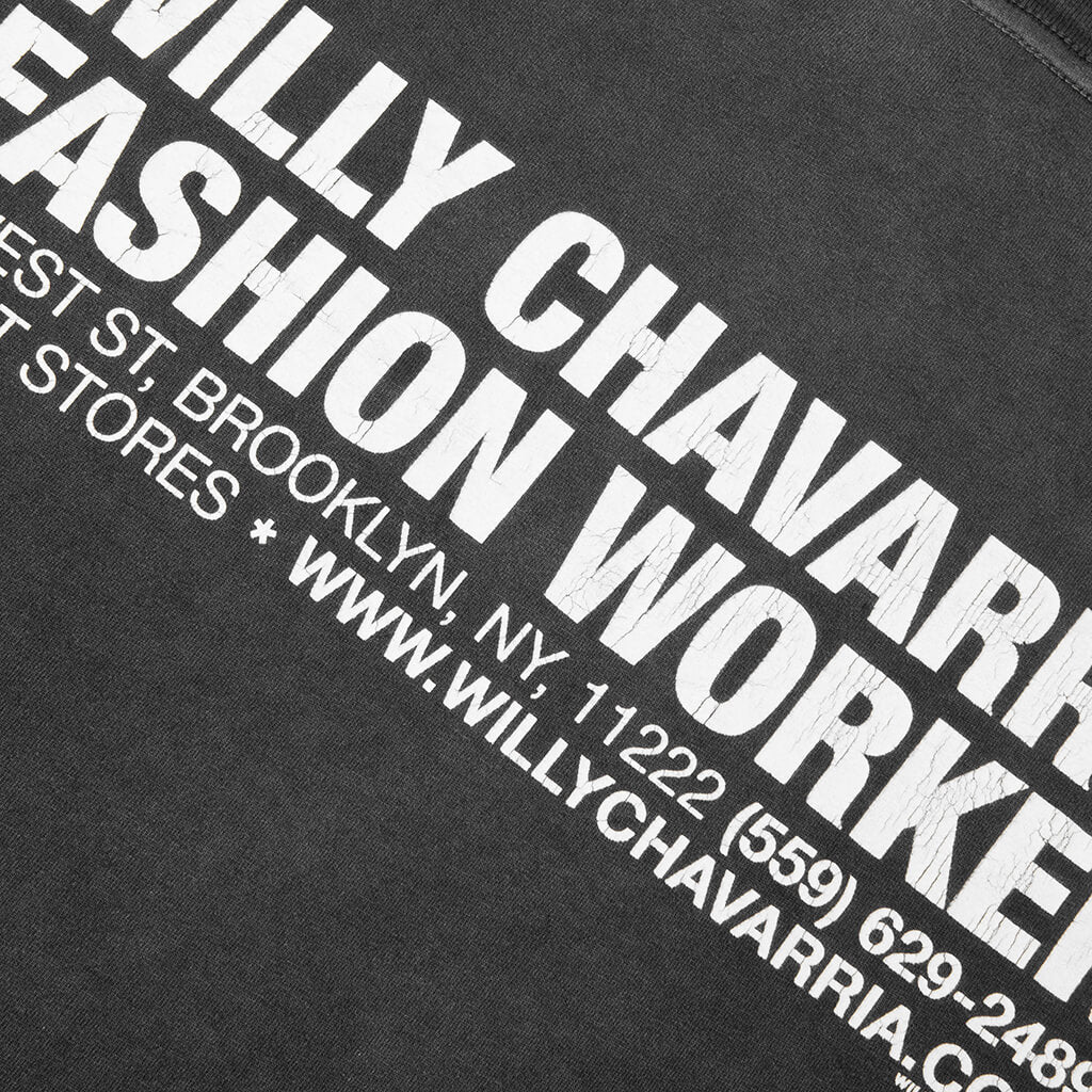 Fashion Worker Tee Black Beauty