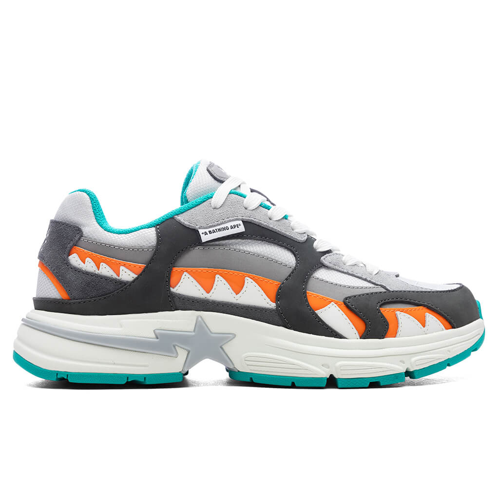 Feature x Bape Shark Sta Gray