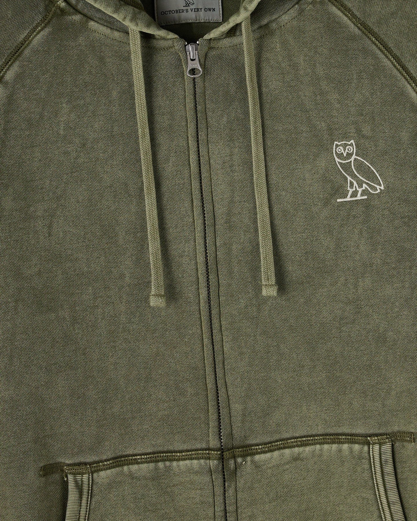 Muskoka Raglan Full Zip Hoodie Cypress
