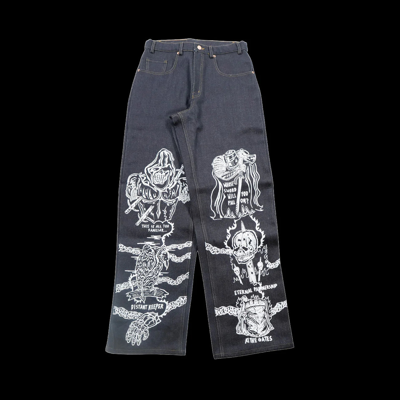 Warren Lotas Sabata Denim Black