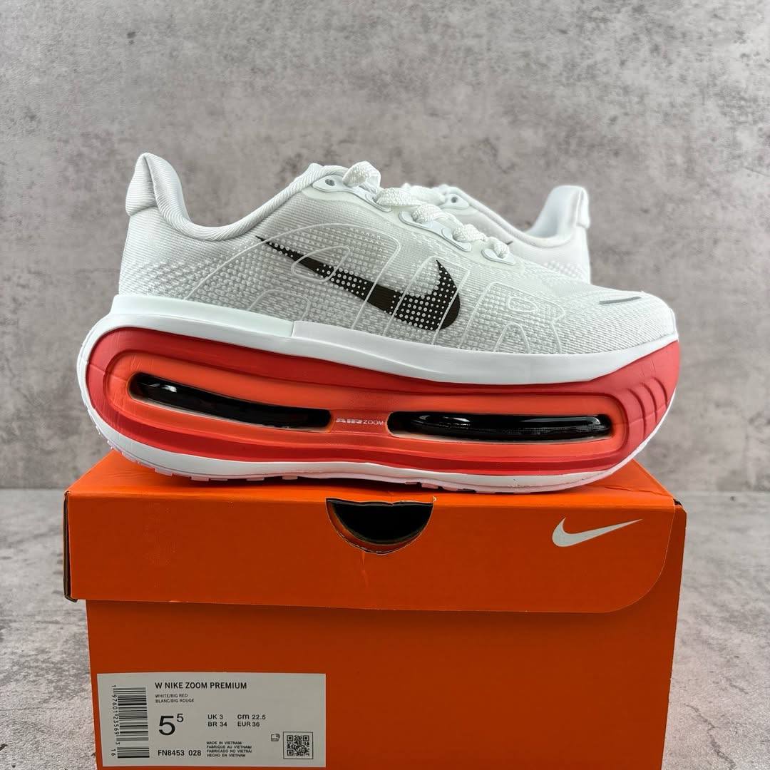 Nike Vomero Premium Branco Vermelho
