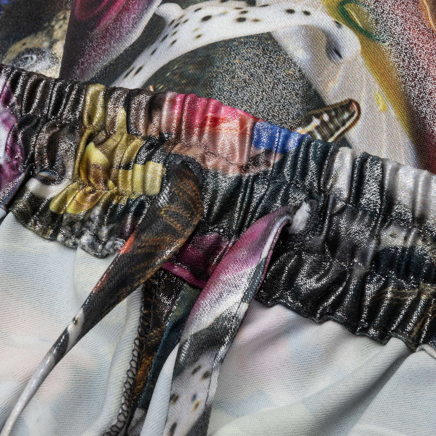 Printed Shorts Black Multi