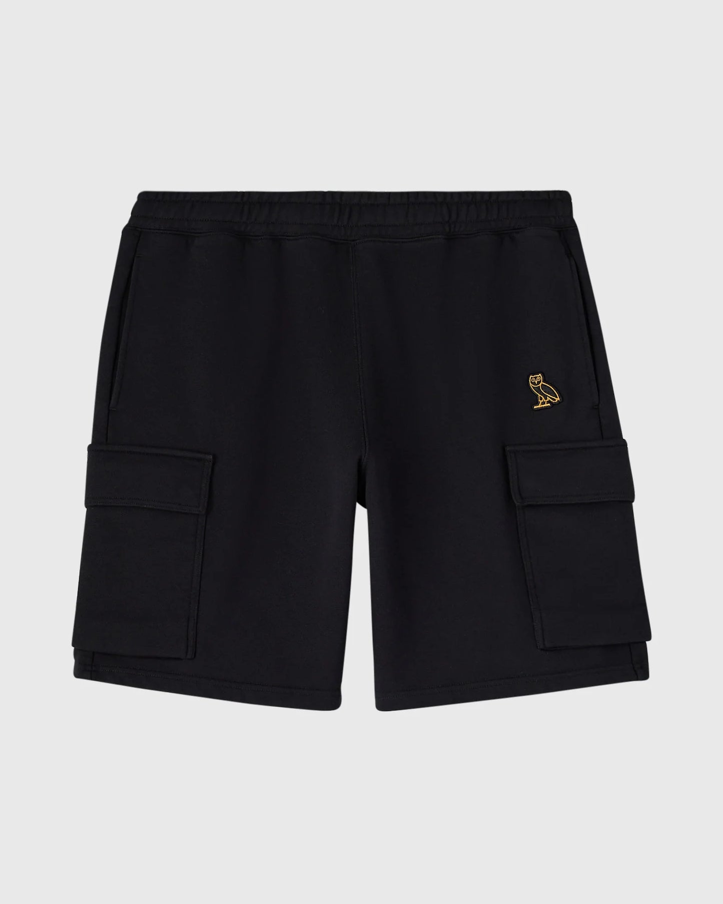 French Terry Cargo Short Black