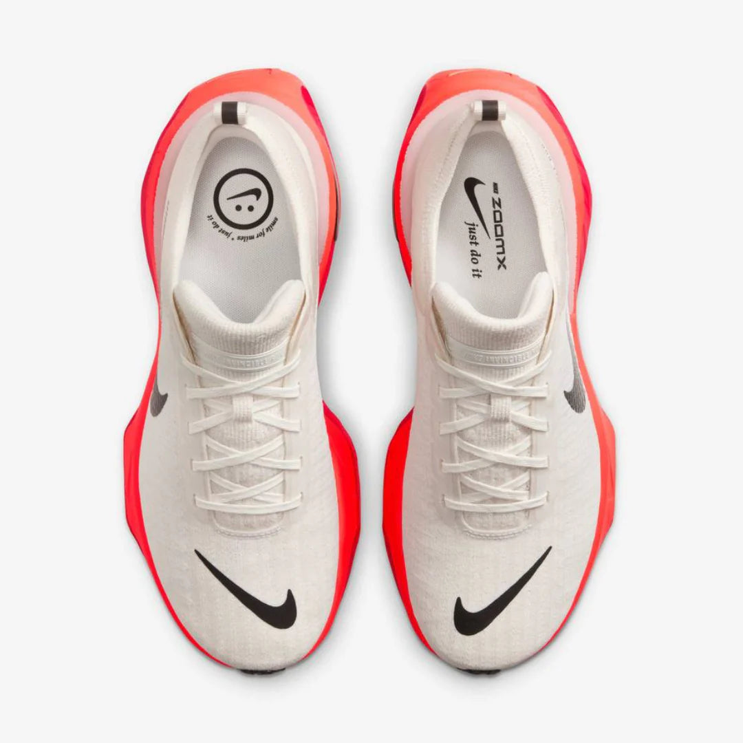 Nike Invincible Run 3 Branco Vermelho Neon