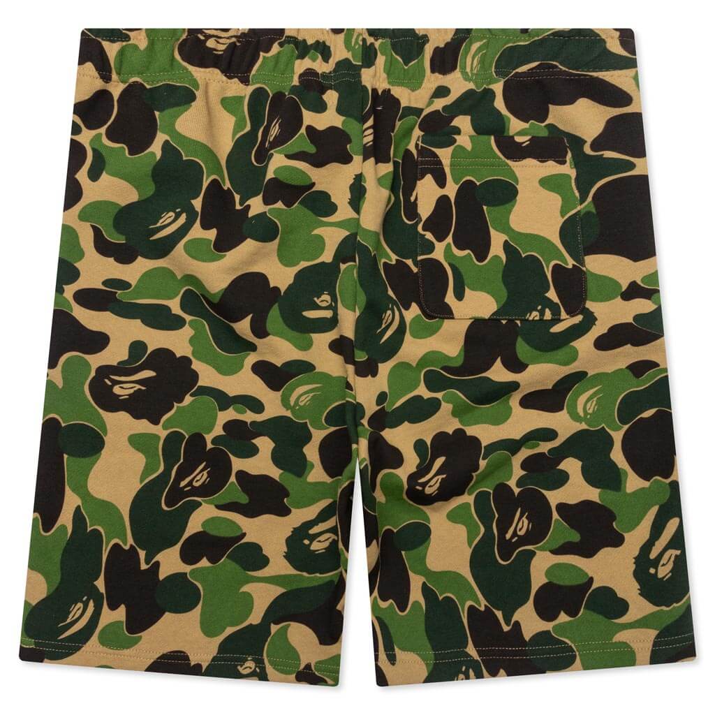 ABC Camo Shark Sweat Shorts Green