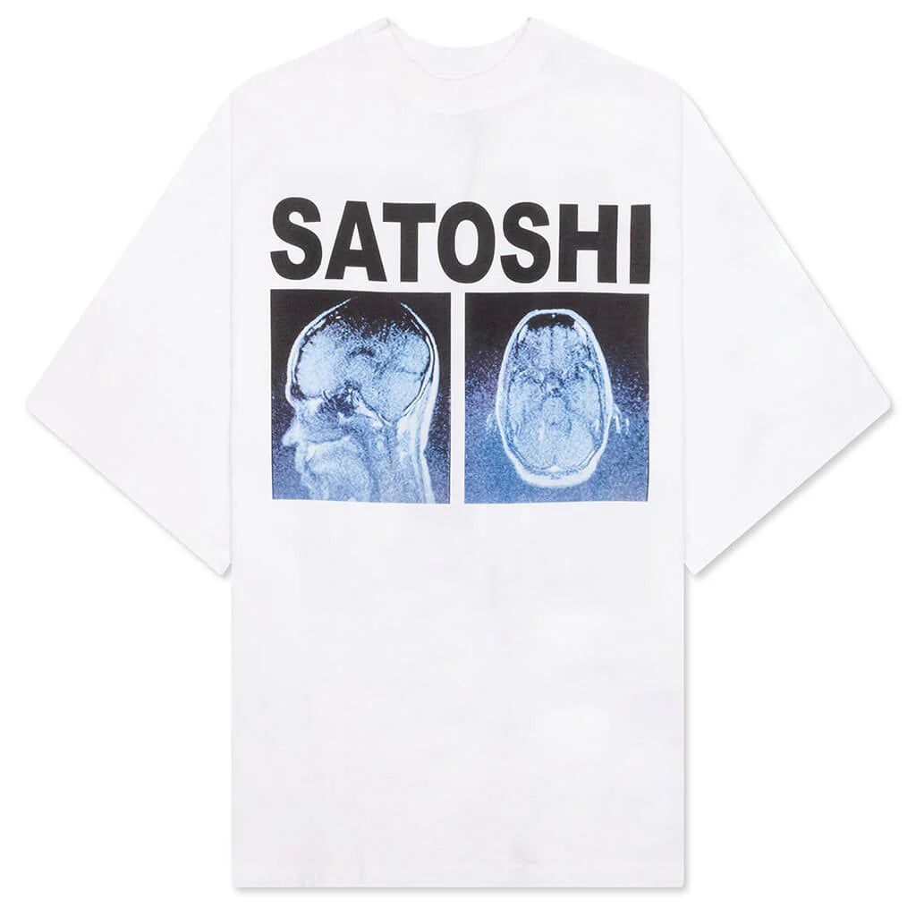 A Lot on My Mind Oversized Tee White