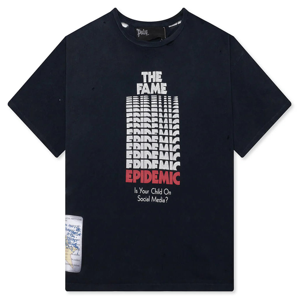 Fame Epidemic Tee Black