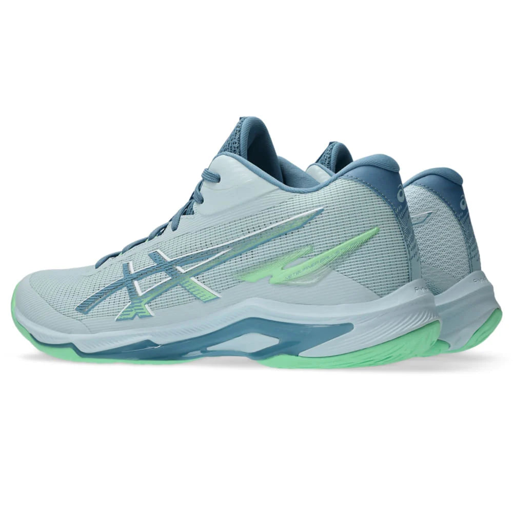 Tenis Asics Netburner Ballistic ff 4 Verde