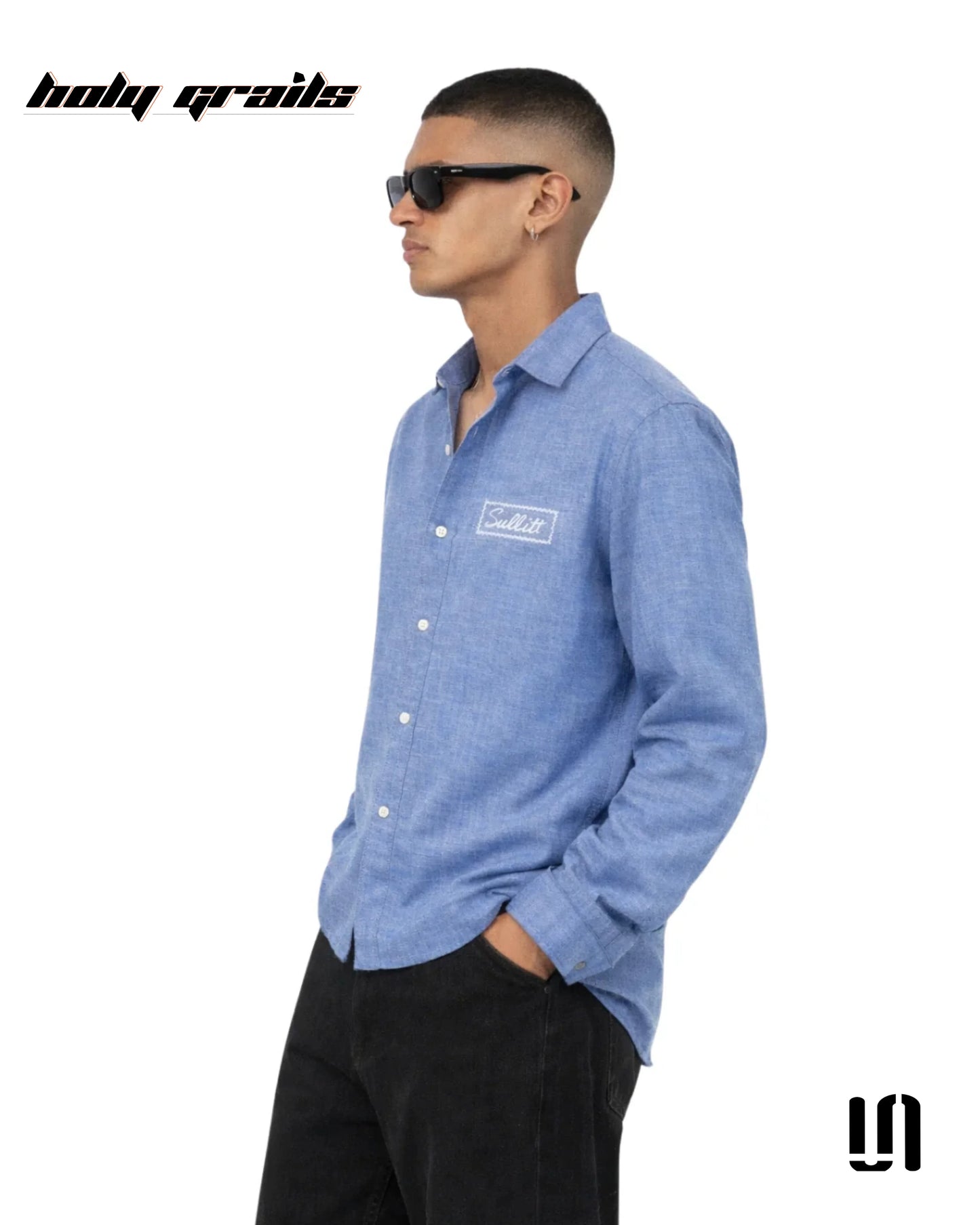 Seabreeze Blue Linen Shirt HG x Sullitt