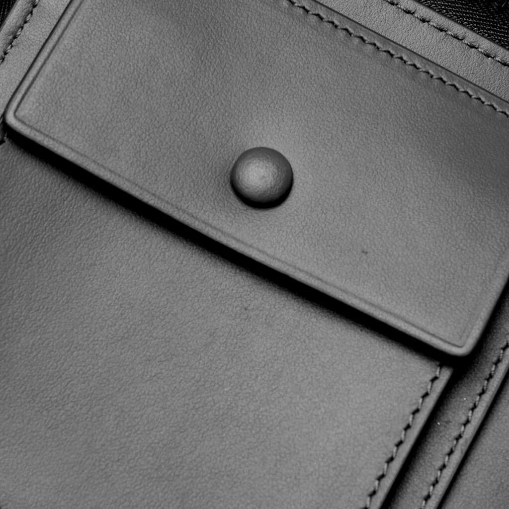 Zipped Wallet Black