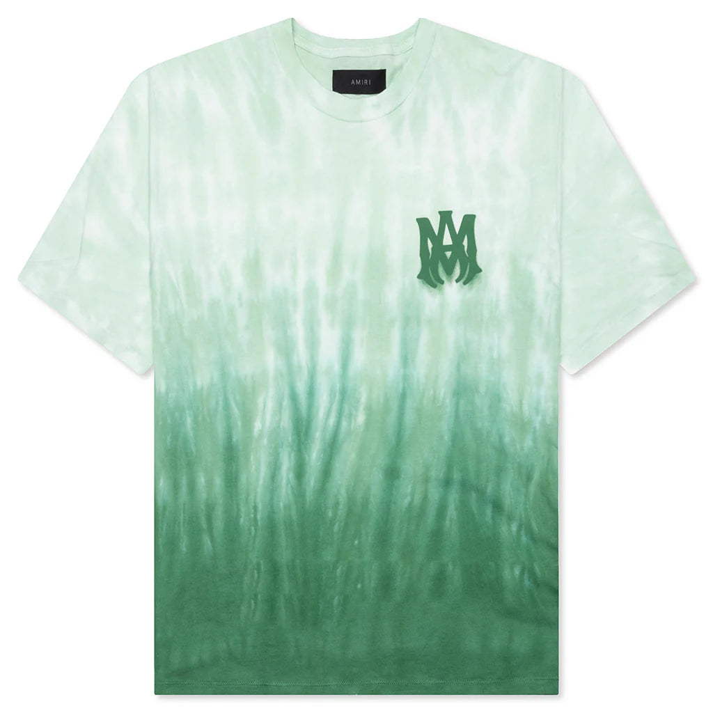 MA Logo Dip Dye Tee Mineral Green