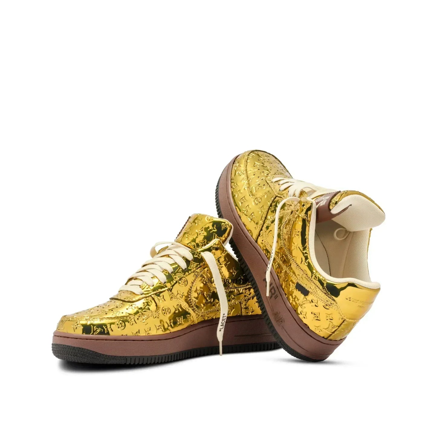 Louis Vuitton x Nike Air Force 1 Low Gold