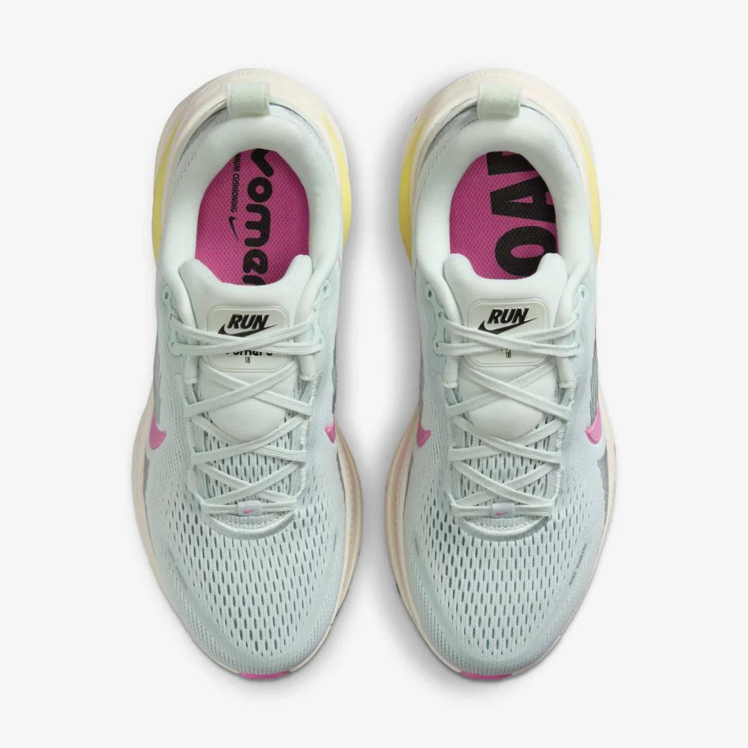 Nike Vomero 18 Verde Água Rosa